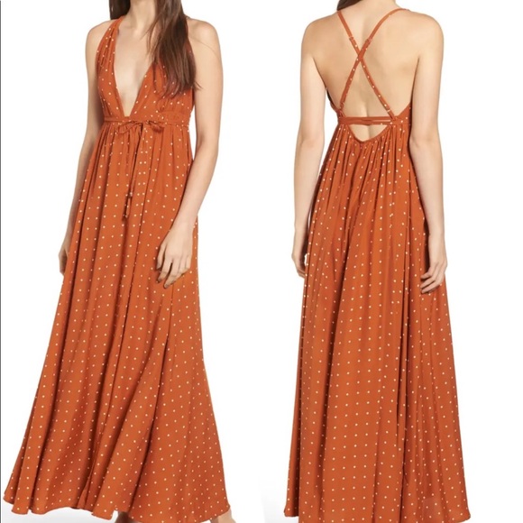 chinese dress ladies Faithfull The Brand Cotton Saja Maxi Dress
